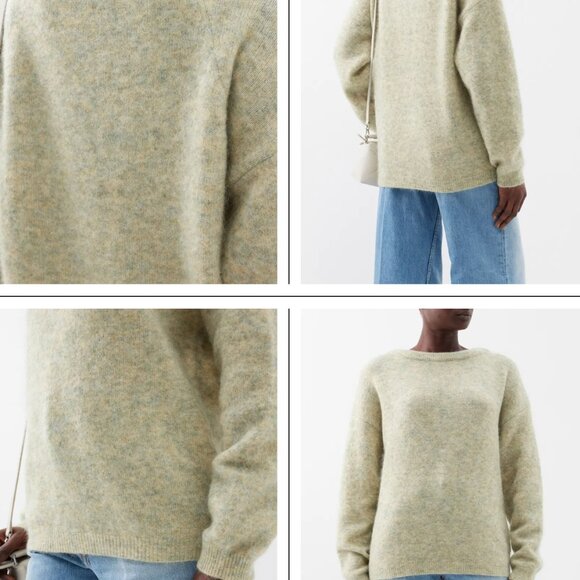 Acne Studios oversized crewneck sweater (Mine is Darker Green) - Picture 1 of 3